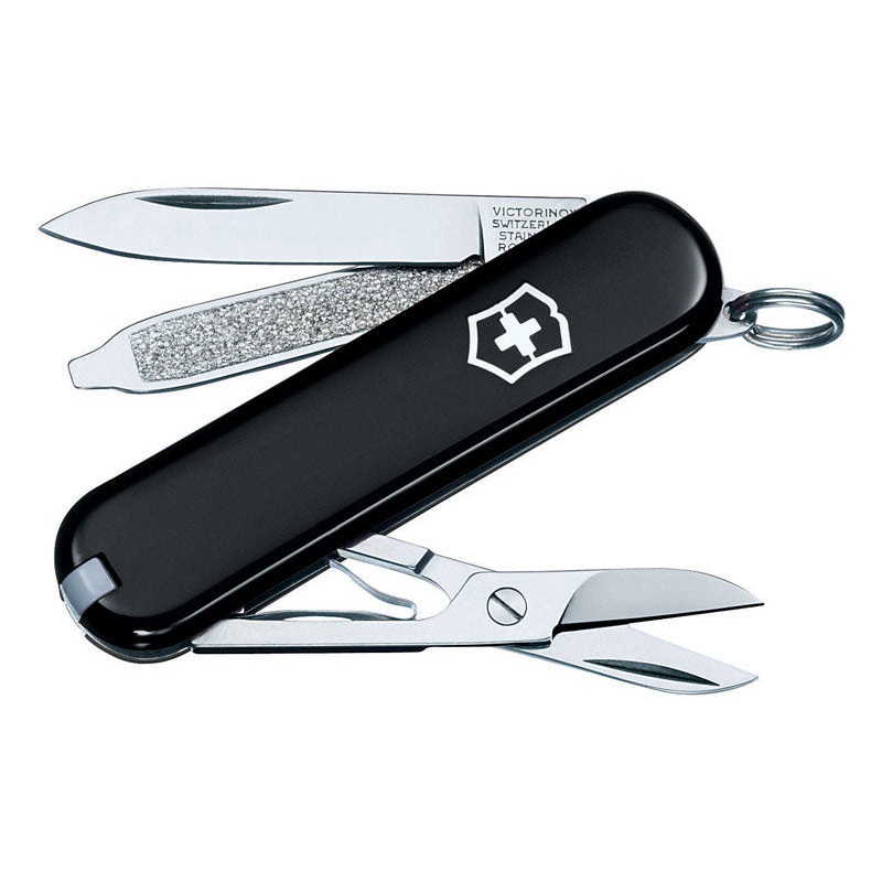 Victorinox Classic SD Black 420 HC Stainless Steel 2.25 in. Multi-Function Knife