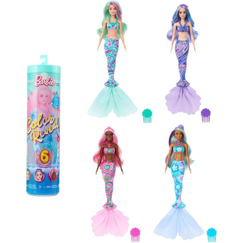 Barbie Color Reveal Ballerina Series Doll & Accessories