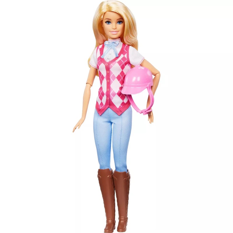 Barbie Mysteries: The Great Horse Chase Barbie Malibu Doll With Riding Clothes & Accessories