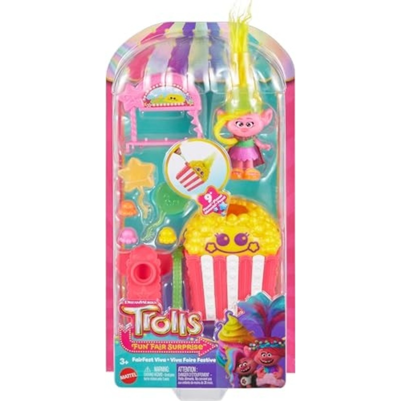 Dreamworks Trolls Fun Fair Surprise Fairfest Viva Small Doll