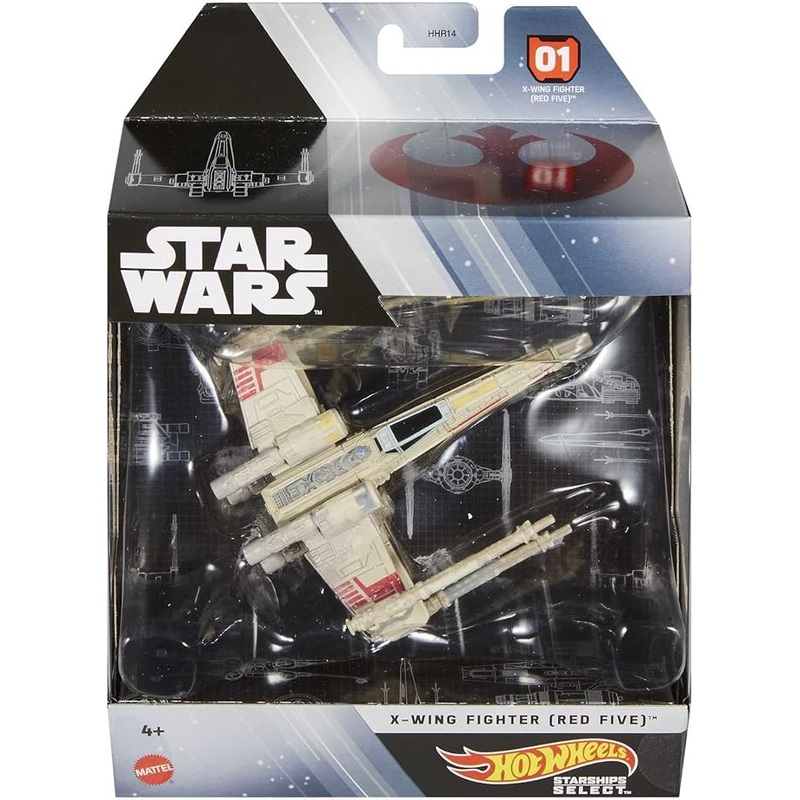 Hot Wheels Star Wars Starships Select, Premium Replica of Classic & Modern Star Wars Starships (sold separately)