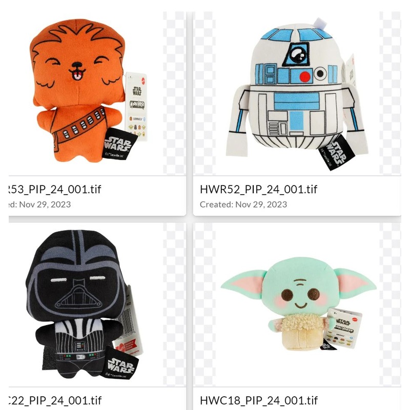 Mattel Star Wars Moodiverse 4-in Plush (1 Plush per purchase)