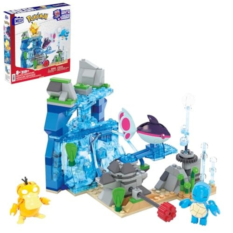 MEGA Pokmon Aquatic Adventure Building Toy Kit