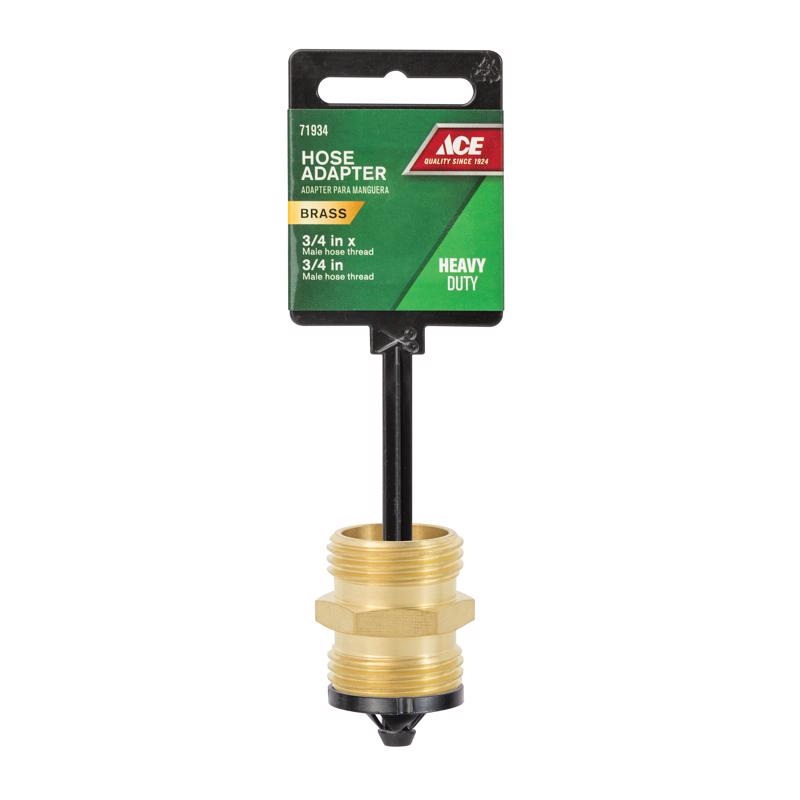 Ace 3/4 in. Brass Threaded Male Hose Coupling