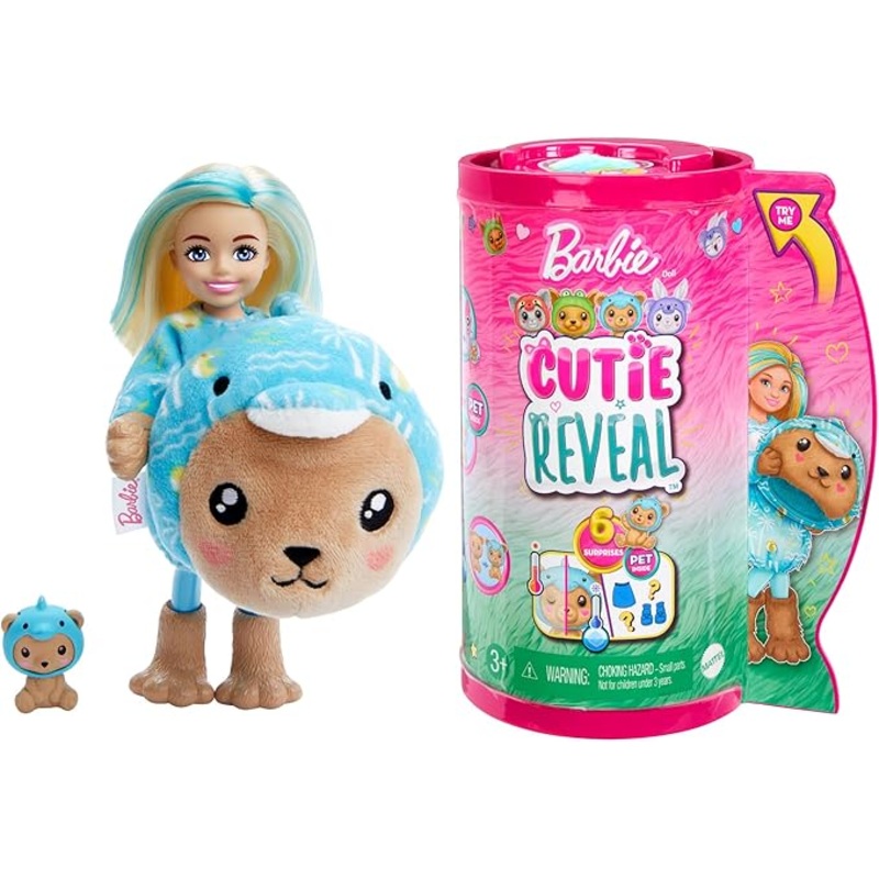 Barbie Cutie Reveal Chelsea Doll & Accessories