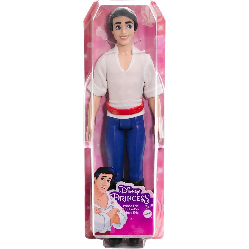 Mattel Disney Princess Toys, Prince Eric Posable Fashion Doll