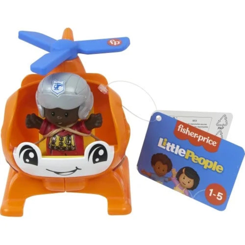 Mattel Little People – Orange Helicopter