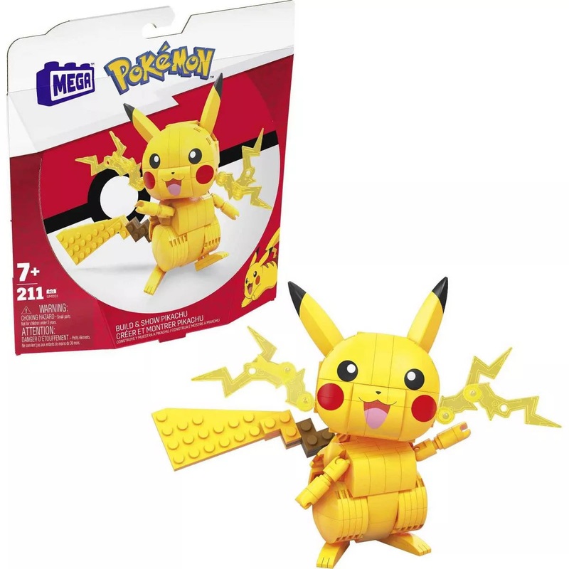 MEGA Pokmon Building Toy Kit Pikachu