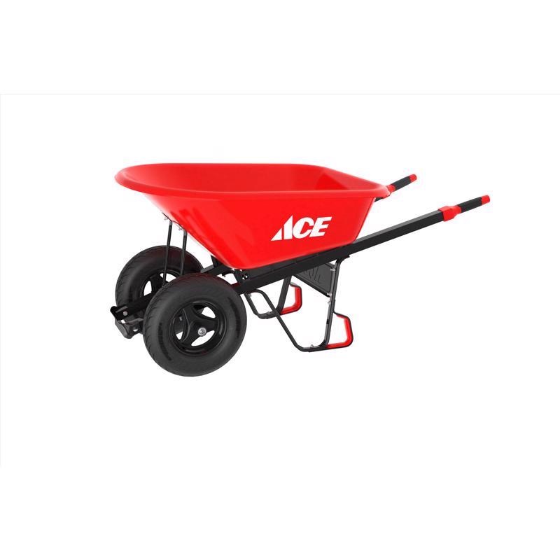 ACE HDPE Wheelbarrow 6 cu ft (In-Store Pickup Only)