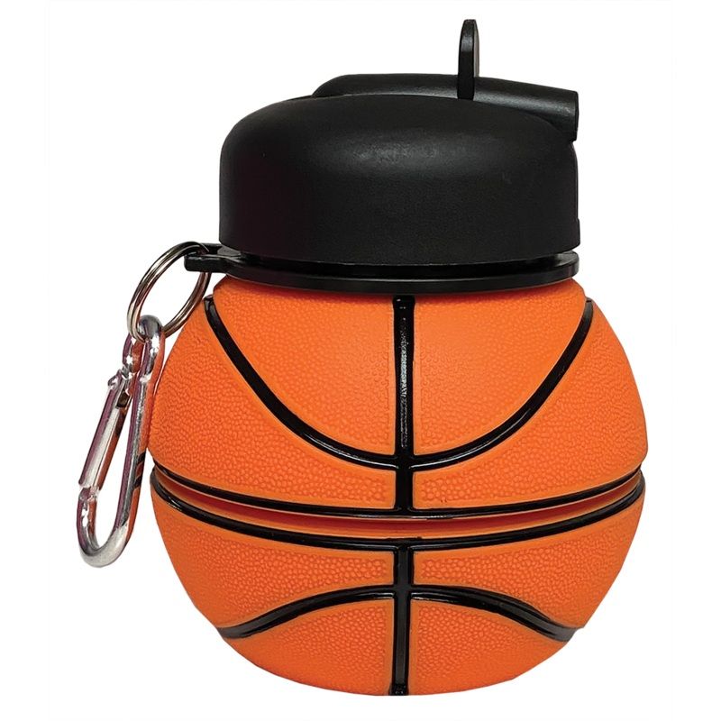 Basketball Collapsible Water Bottle