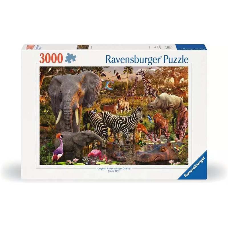 Jigsaw Puzzle African Animal World – 3000 Pieces Puzzle