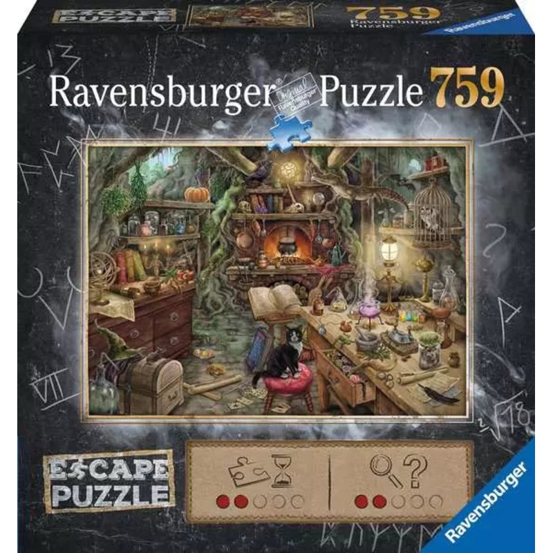Jigsaw Puzzle Escape Puzzle: Witches’ Kitchen – 759 Pieces Puzzle
