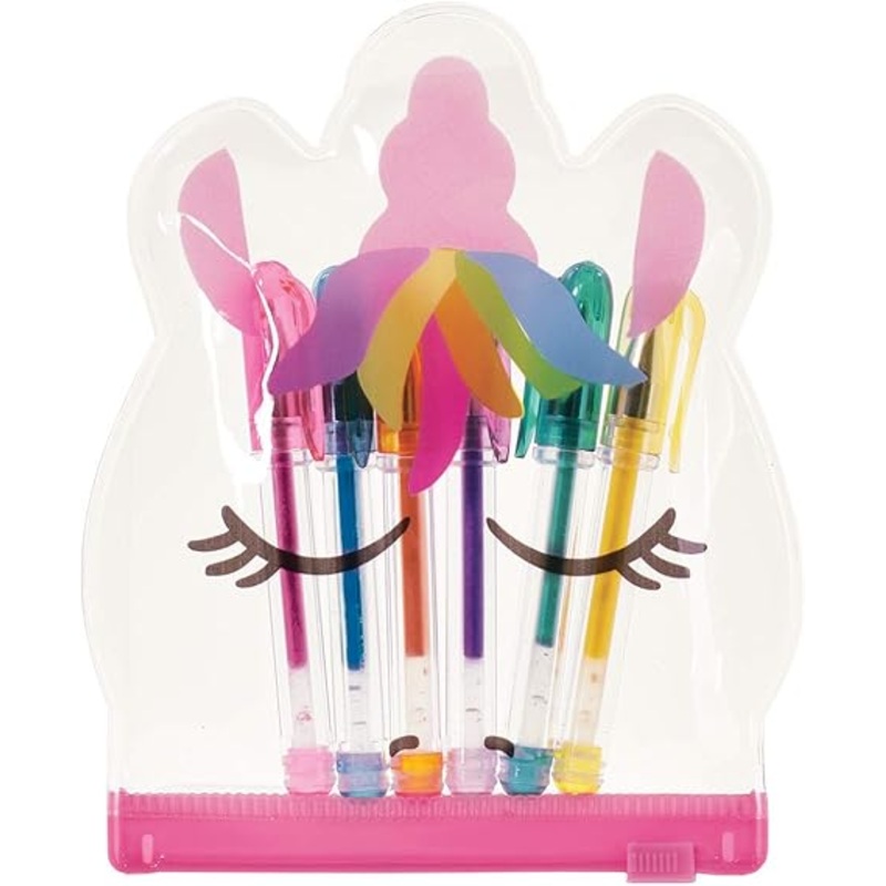 Sleeping Unicorn Mini Gel Pen Set