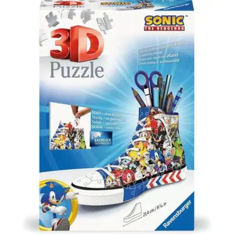 Sneaker Sonic The Hedgehog Puzzle