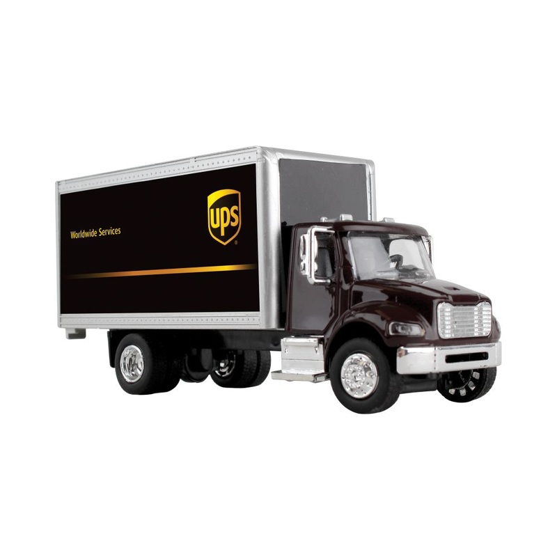 1/50 Scale UPS Box Truck Model Car