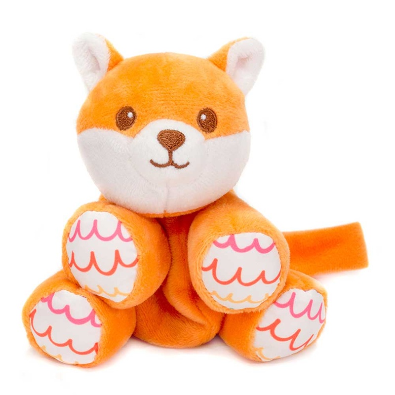 4 FLOPPY BODY PACIFIER HOLDER FOX