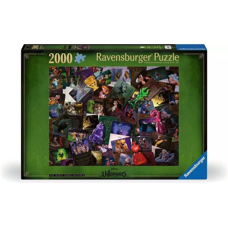 Jigsaw Puzzle Disney Villainous: All Villains – 2000 Pieces Puzzle