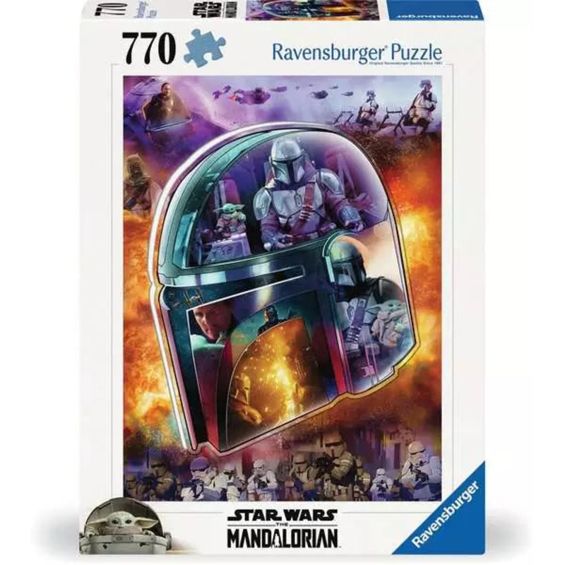 Jigsaw Puzzle The Mandalorian Helmet – 759 Pieces Puzzle