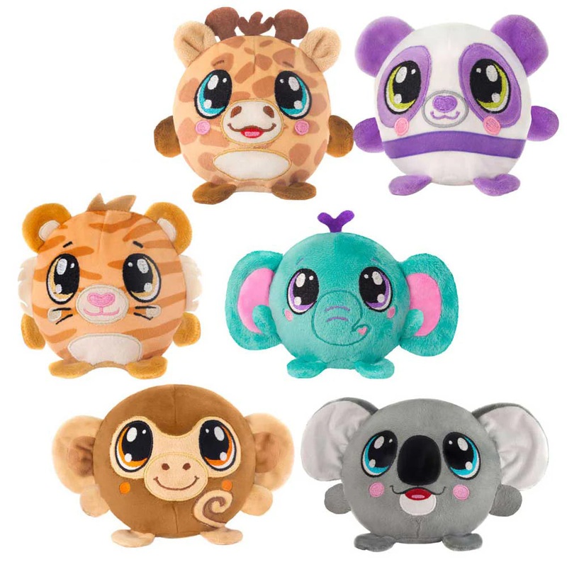 MUSHY PLUSHIES – 3.5IN JUNGLE BLIND BAG – 6 ASST(sold separately)