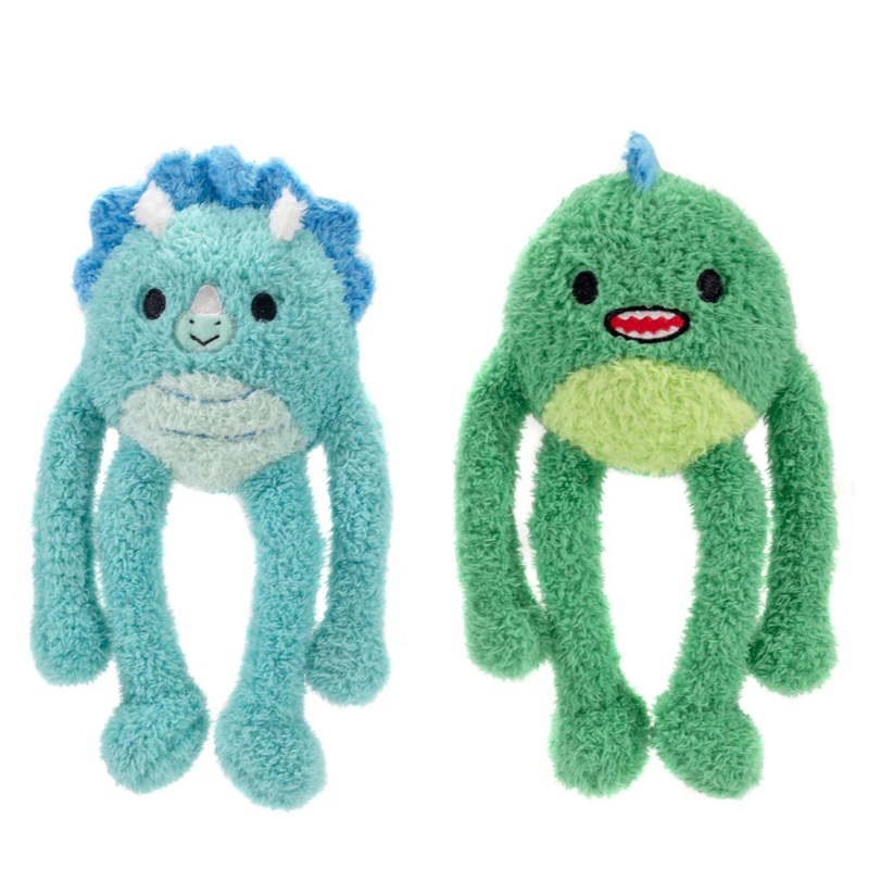 NOODLEZ – 8.5IN DINOS – TRICRATOPS, T-REX (sold separately)