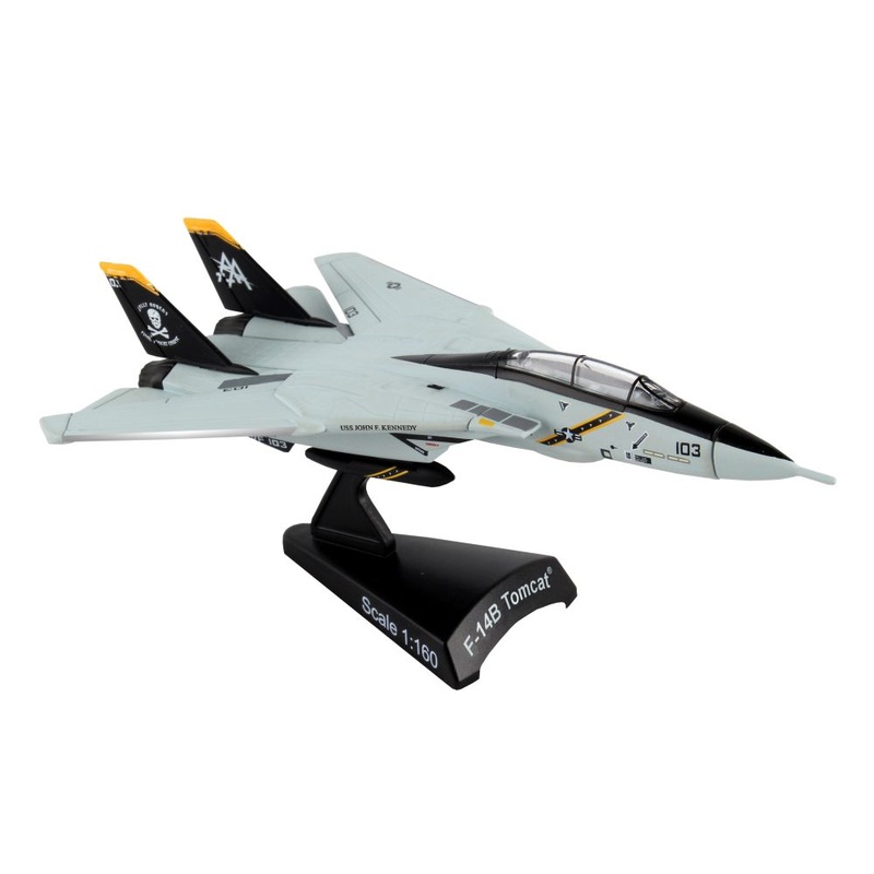 Postage Stamp F-14 Tomcat VF-103 Jolly Rogers 1/160