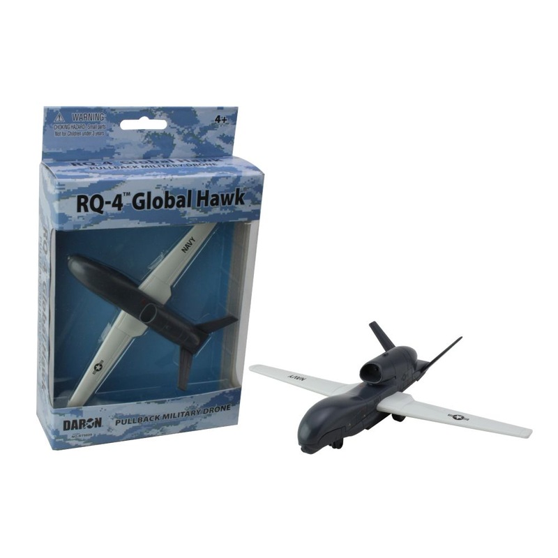 RQ-4 Global Hawk Pullback Military Drone Navy