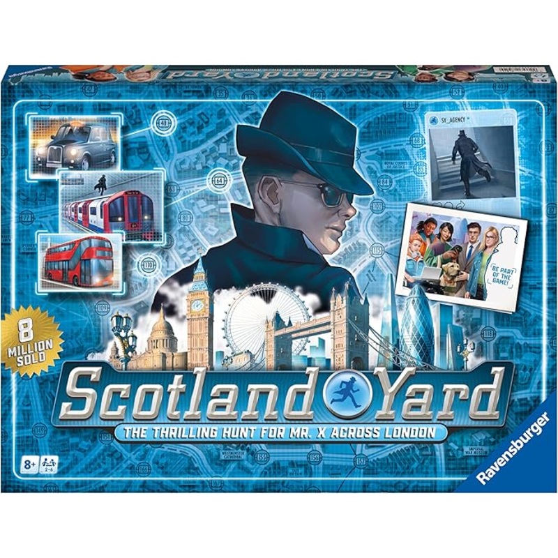 Scotland Yard Family Strategy Board Games for Kids and Adults