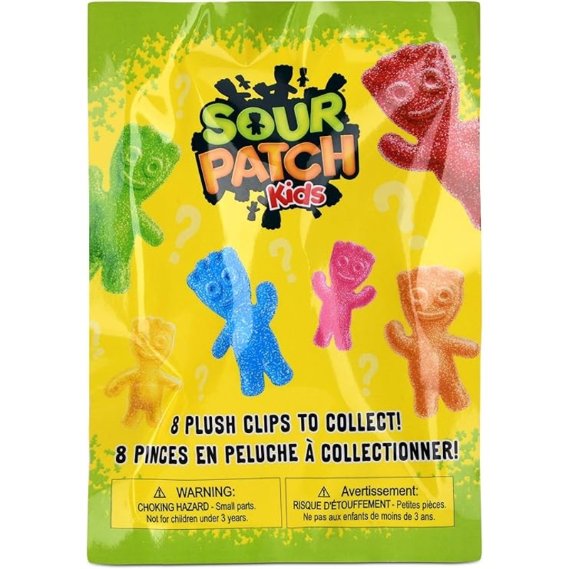 Sour Patch Kids Plush Clips Blind Box