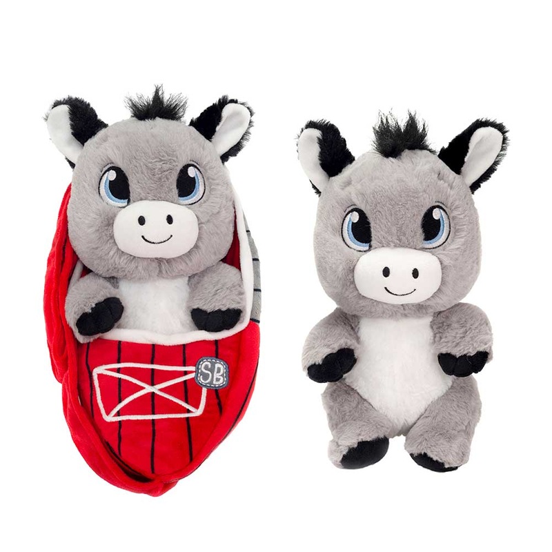 Swaddle Babies – 9.5IN Cuddle Donkey