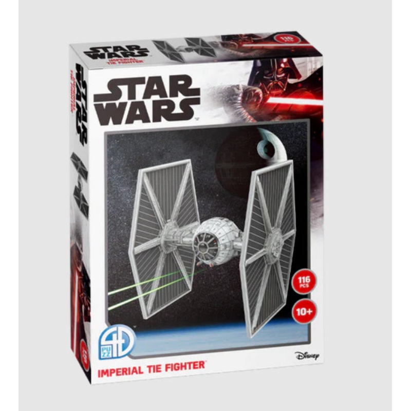 4D Paper Model Kit: TIE Fighter TIE/LN