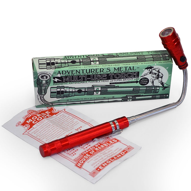 Adventurers Metal Multi-Use Flashlight