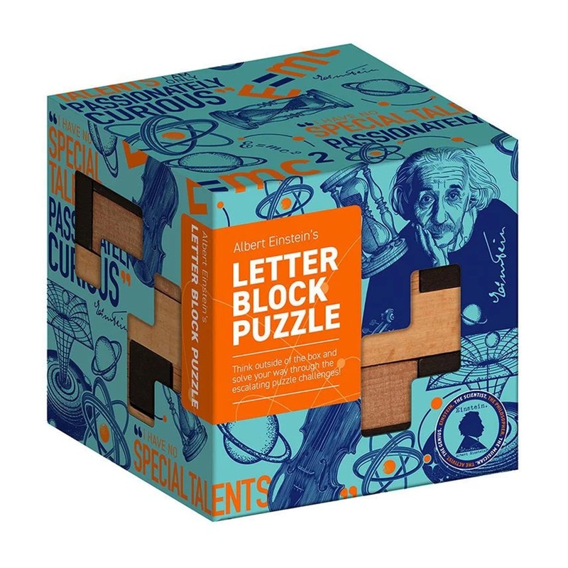 Einsteins Letter Block Puzzle