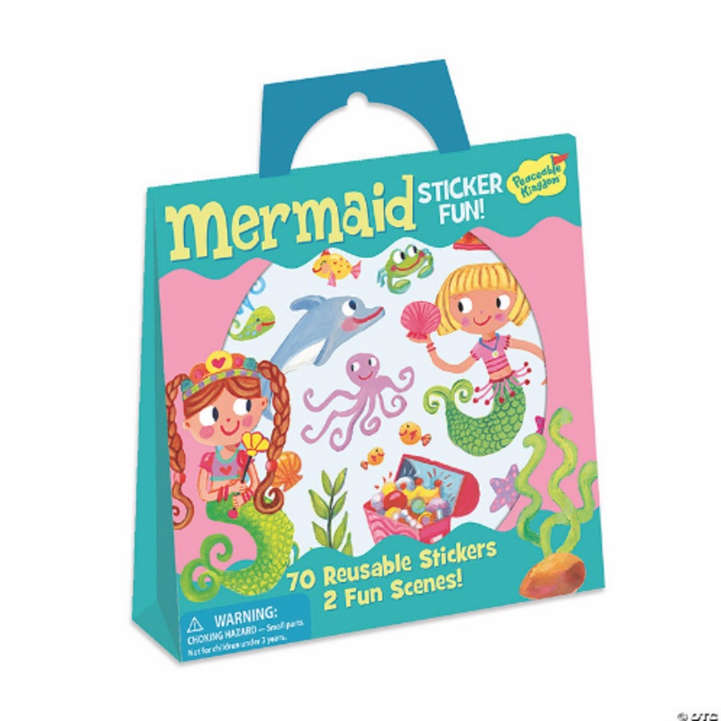 Mermaid Reusable Sticker Tote