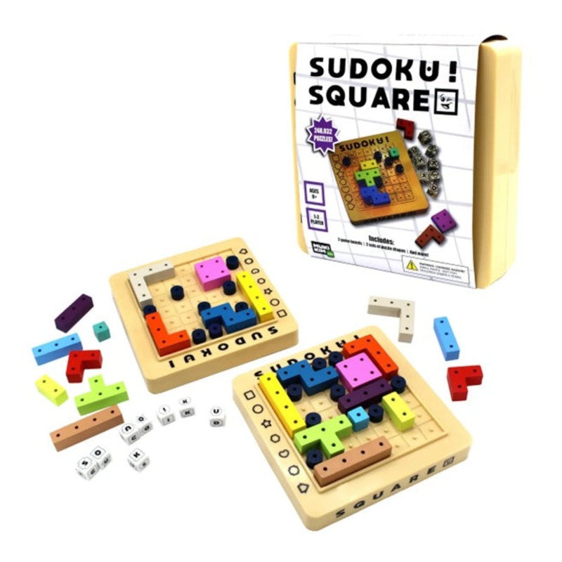 Mukikim Sudoku Square Game for 8 Plus Years Kids