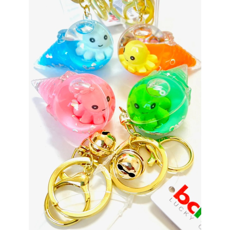Octopus Ice Cream Float Key Charm (sold separately)