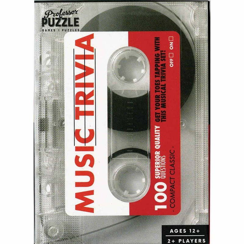Professor Puzzle Mini Music Trivia Game