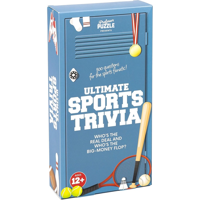 Professor PUZZLE Ultimate Sports Trivia – 300 Quiz Questions for Sports Fanatics
