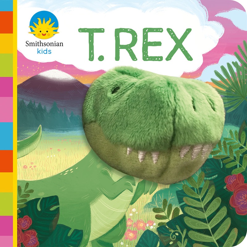 T.Rex Chunky Finger Puppet Book