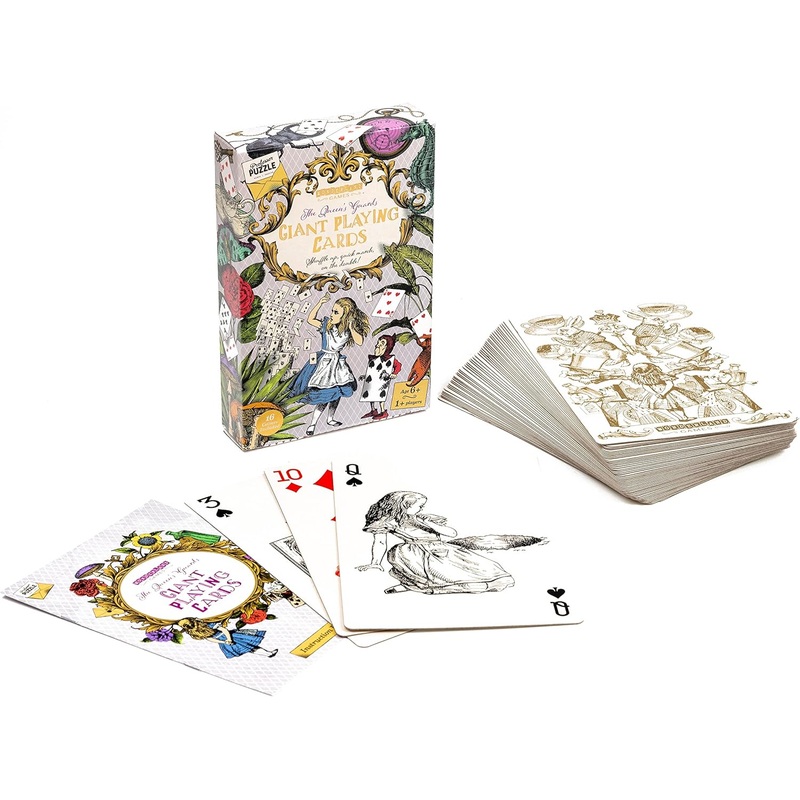 The Queens Guard Giant Playing Cards – Alice in Wonderland Themed Jumbo Playing Cards