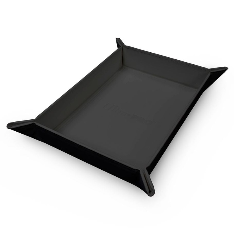 Ultra Pro – Foldable Dice Tray Vivid Card Game, Black