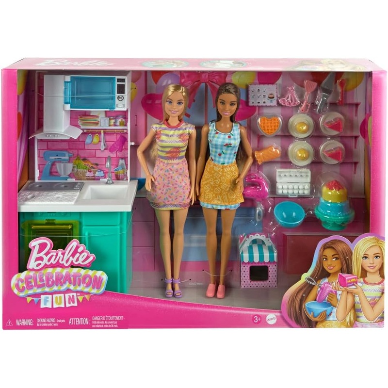 Barbie Celebration Fun Baking Playset