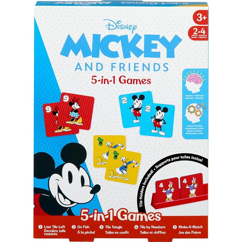 Disney Mickey and Friends 5-in-1 Games for Kids