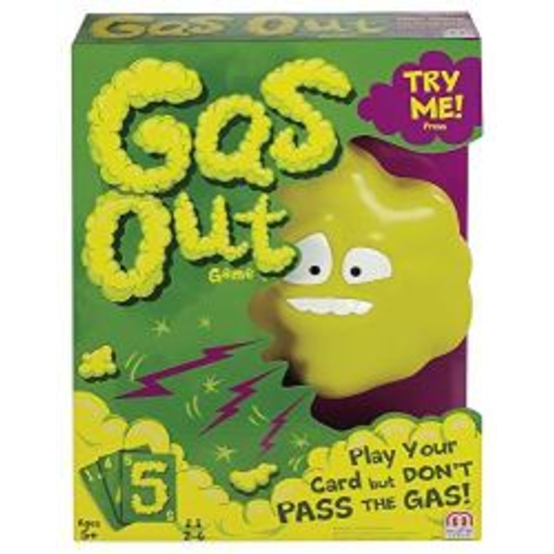 Mattel Games Gas Out Card Game Multi