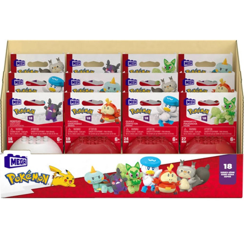 MEGA Pokmon Pok Ball Building Toy Kits With Action Figure For Kids