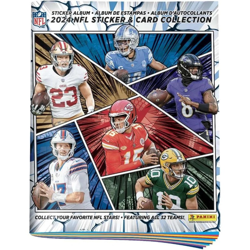 NFL Panini 2024 Football Sticker Collection Album