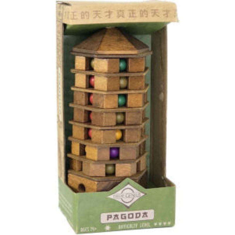 Project Genius TG311 Chineses Pagoda Puzzle Multicolor One Size