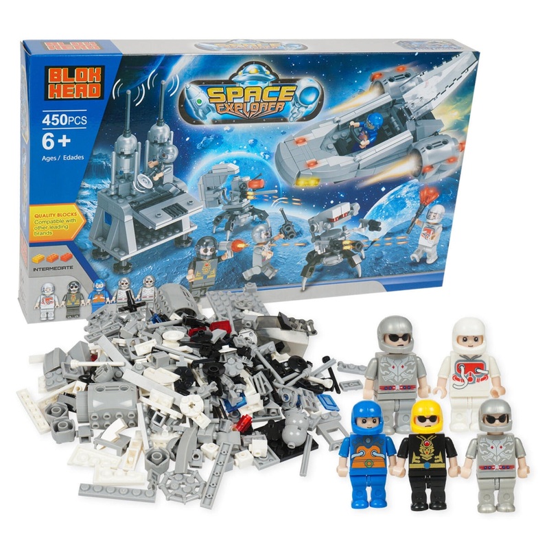 Space Explorer Building Playset 450 Piece