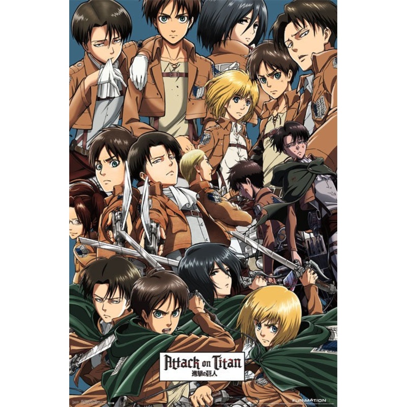 Attack on Titan – Collage Poster