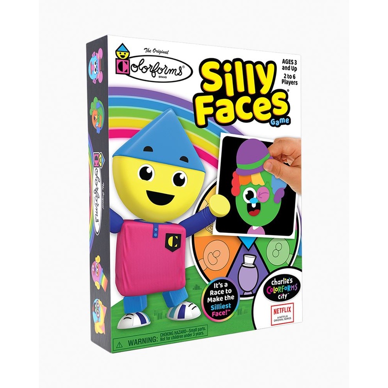 Colorforms Silly Faces Game