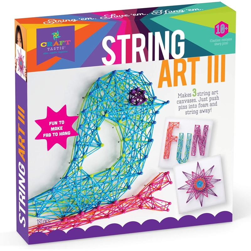 Craft-tastic DIY String Art  Bird Series